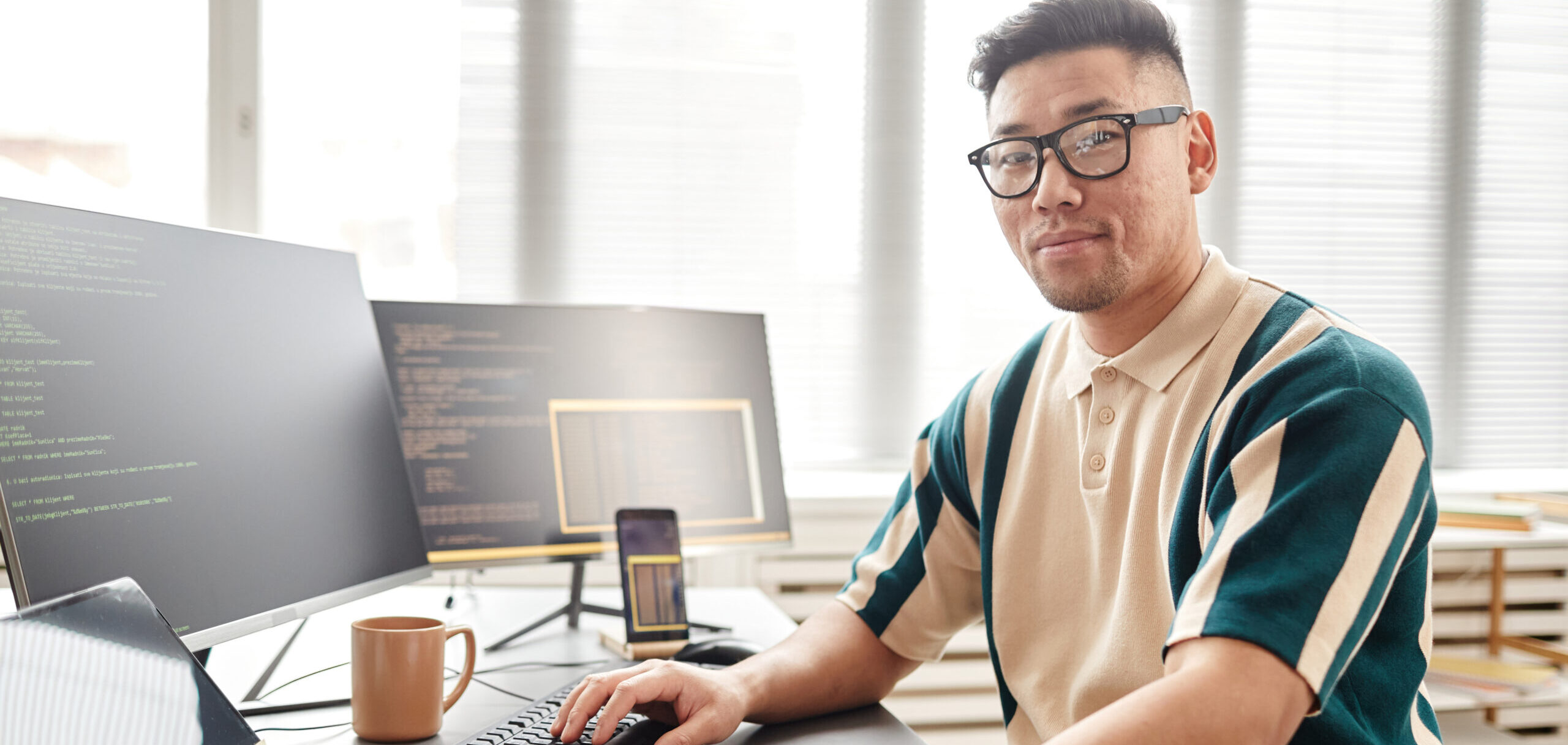 Build what’s next.<br />
Code with purpose.